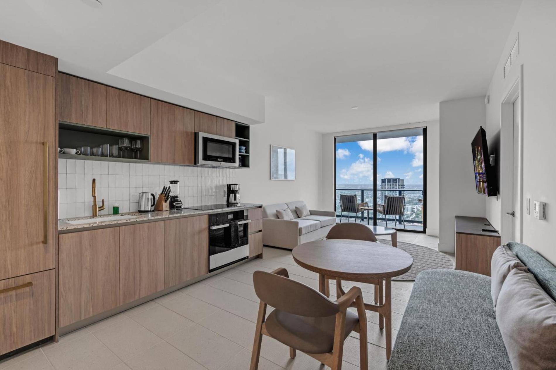 Modern 1Br Apartment With Breathtaking Views Heart Of Downtown 迈阿密 外观 照片