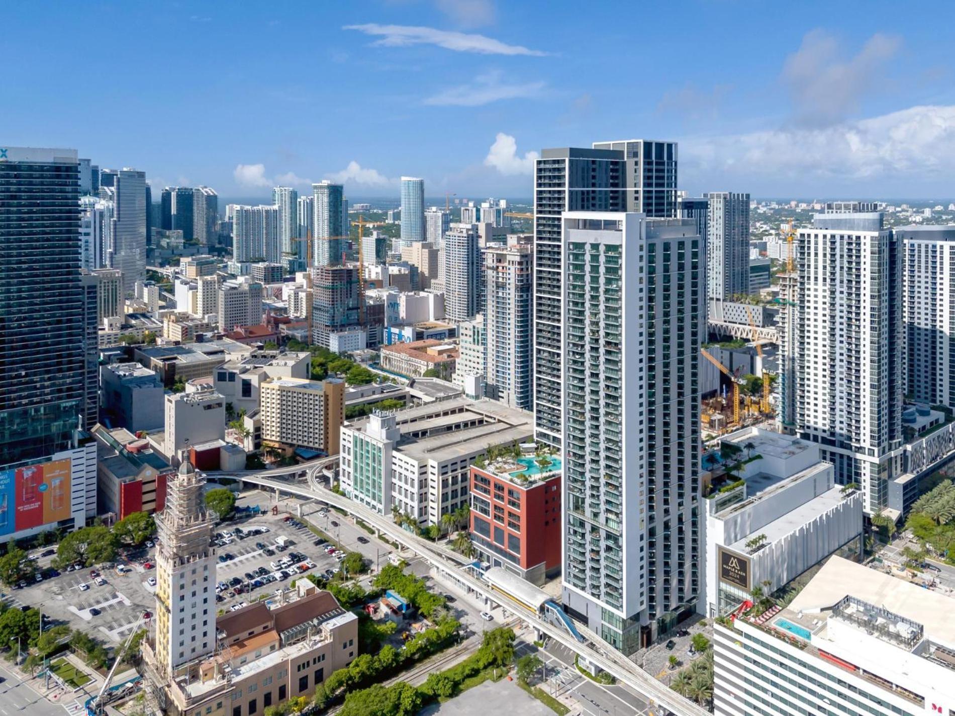 Modern 1Br Apartment With Breathtaking Views Heart Of Downtown 迈阿密 外观 照片