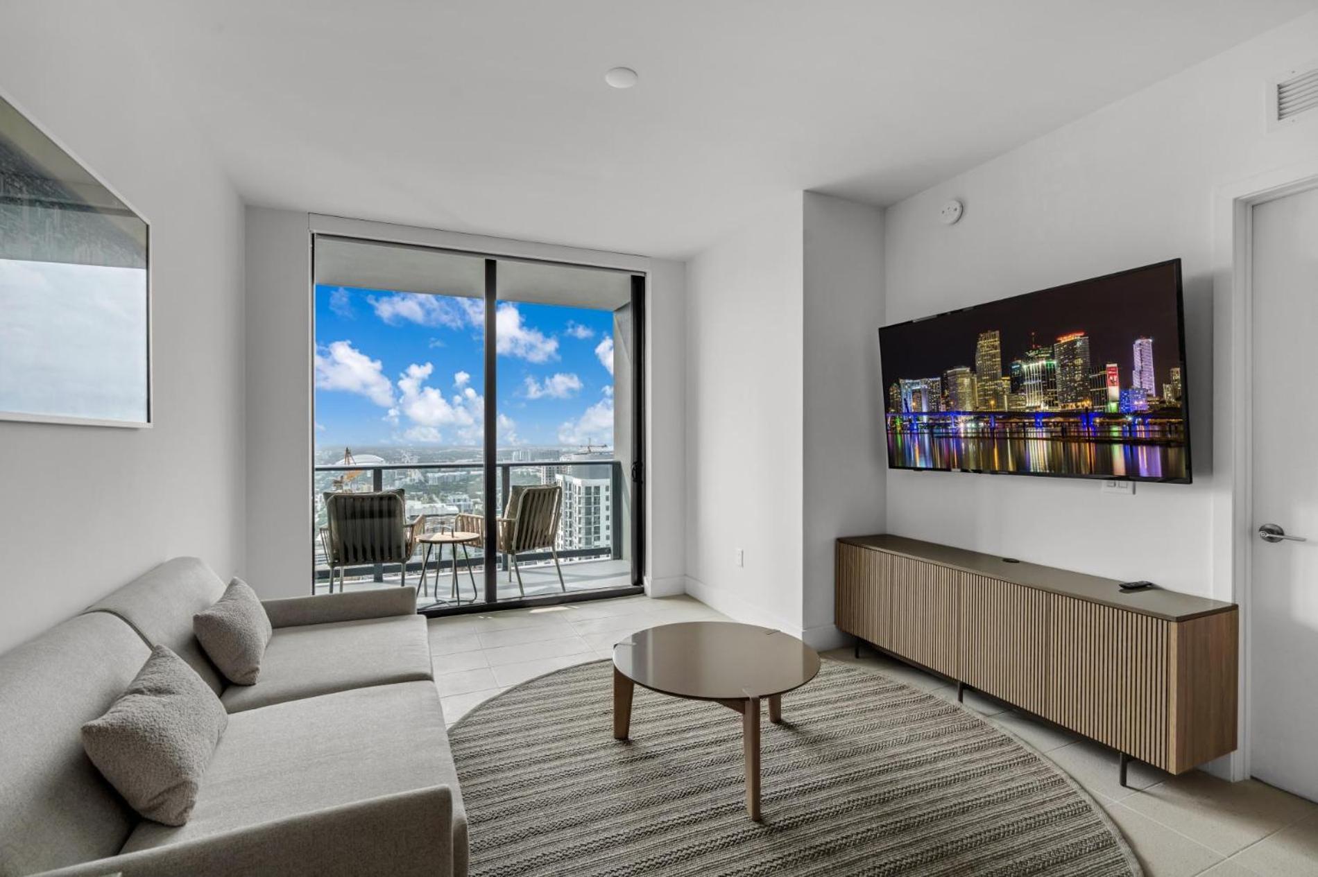 Modern 1Br Apartment With Breathtaking Views Heart Of Downtown 迈阿密 外观 照片
