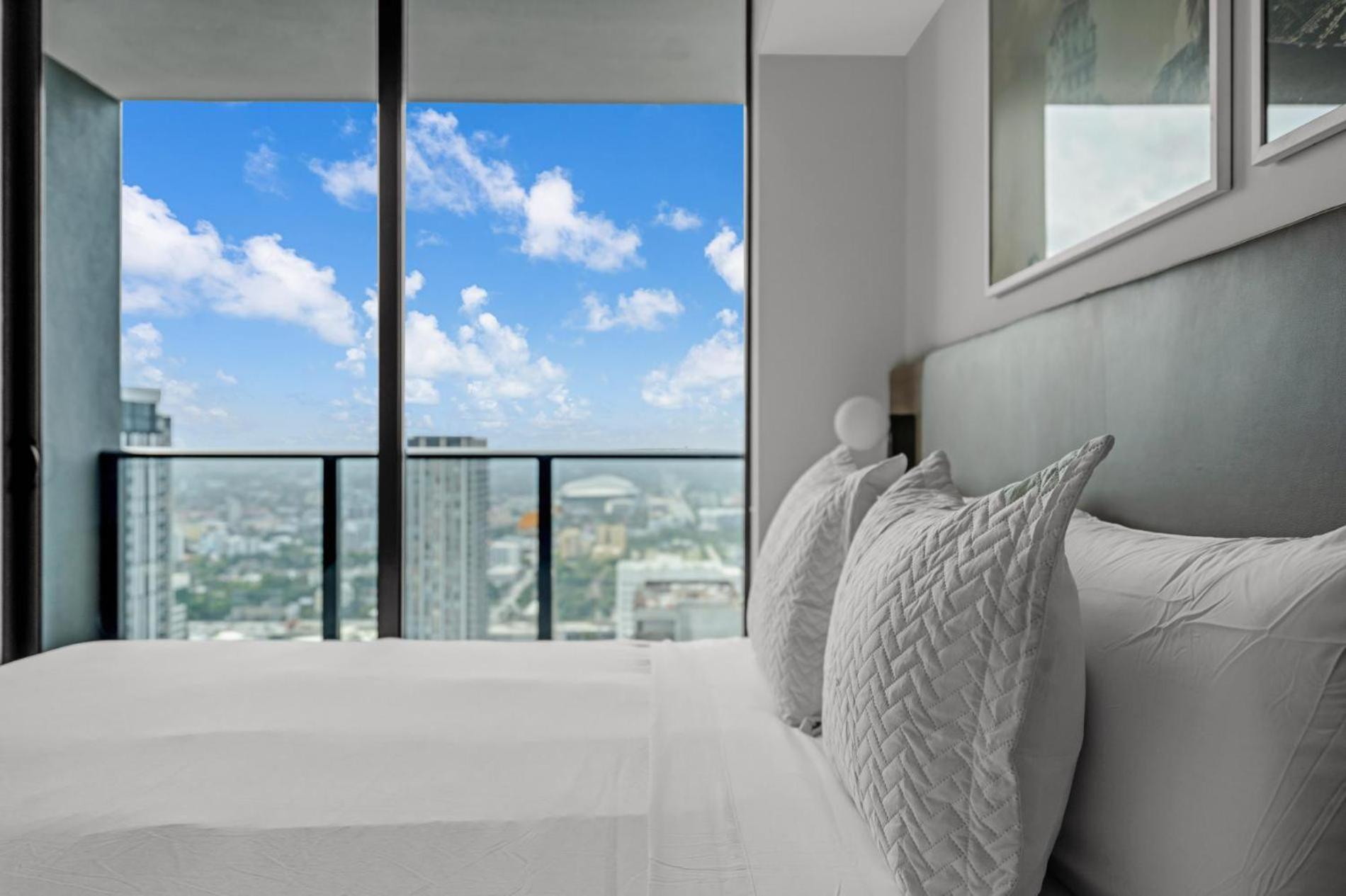 Modern 1Br Apartment With Breathtaking Views Heart Of Downtown 迈阿密 外观 照片